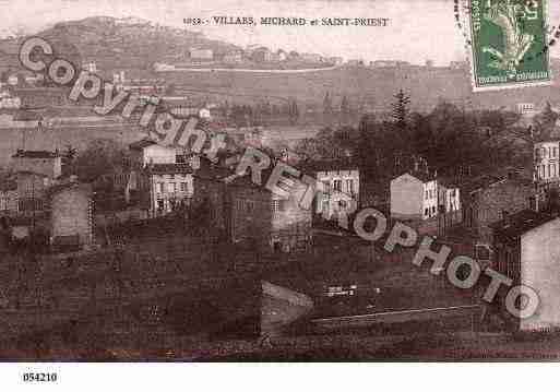 Ville de VILLARS, carte postale ancienne