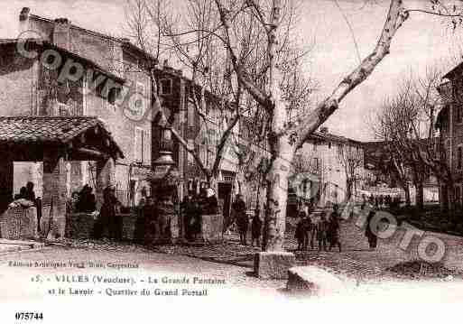 Ville de VILLESSURAUZON, carte postale ancienne