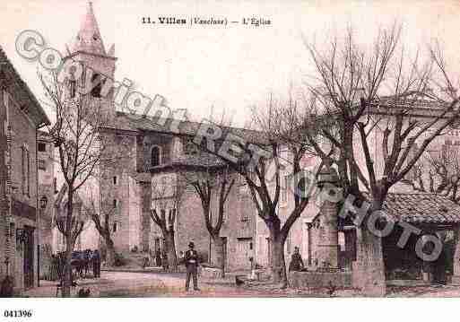 Ville de VILLESSURAUZON, carte postale ancienne