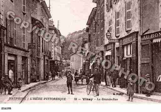 Ville de VINAY, carte postale ancienne