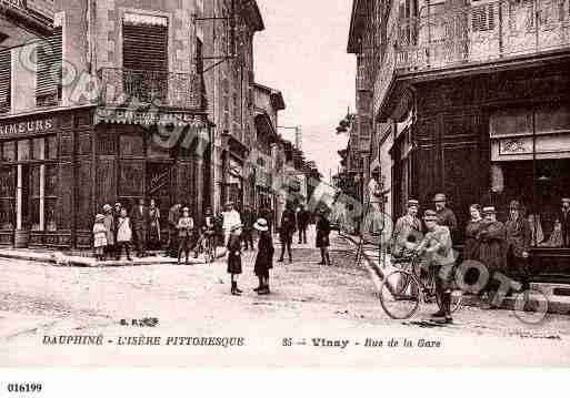 Ville de VINAY, carte postale ancienne