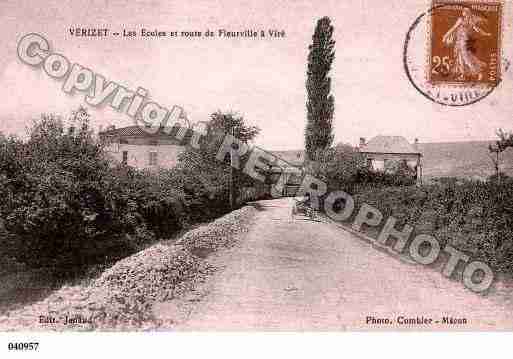 Ville de VIRE, carte postale ancienne