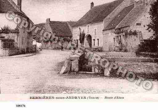 Ville de ANDRYES, carte postale ancienne