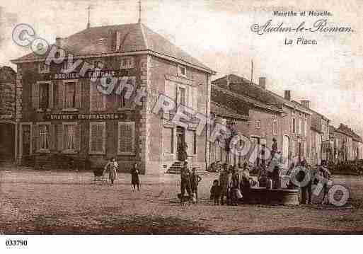 Ville de AUDUNLEROMAN, carte postale ancienne