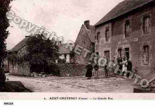 Ville de AZATCHATENET, carte postale ancienne