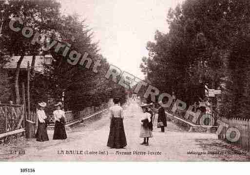 Ville de BAULE(LA), carte postale ancienne