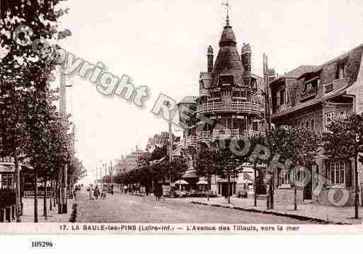 Ville de BAULE(LA), carte postale ancienne