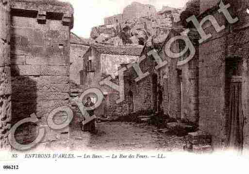 Ville de BAUXDEPROVENCE(LES), carte postale ancienne