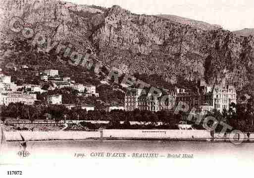Ville de BEAULIEUSURMER, carte postale ancienne
