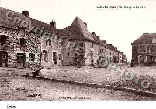 Ville de BEIGNON, carte postale ancienne