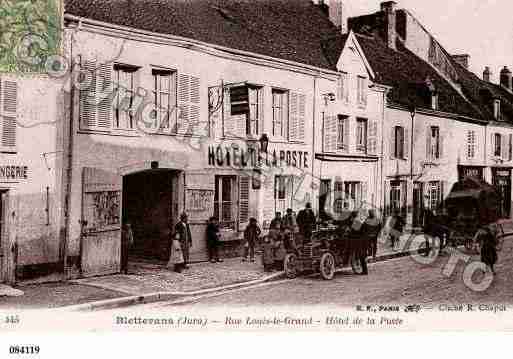 Ville de BLETTERANS, carte postale ancienne