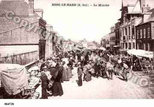 Ville de BOSCLEHARD, carte postale ancienne