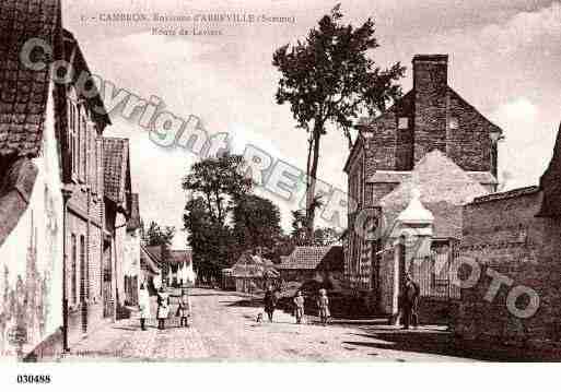 Ville de CAMBRON, carte postale ancienne