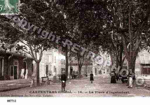 Ville de CARPENTRAS, carte postale ancienne