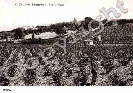 Ville de CAUXETSAUUZENS, carte postale ancienne