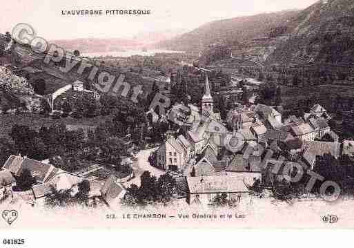 Ville de CHAMBONSURLAC, carte postale ancienne