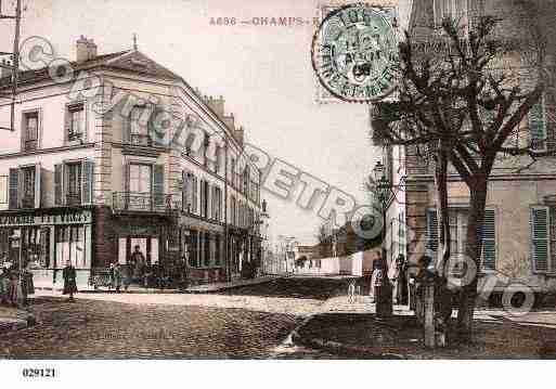 Ville de CHAMPSSURMARNE, carte postale ancienne