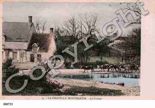 Ville de CHAPELLEMONTMARTIN(LA), carte postale ancienne Ville de CHAPELLEMONTMARTIN(LA), carte postale ancienne