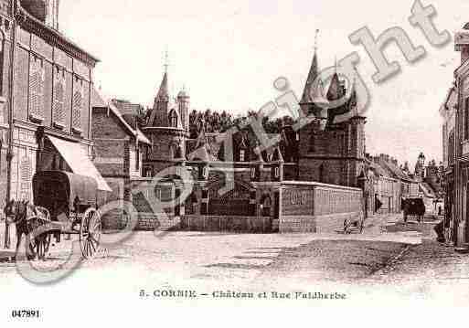 Ville de CORBIE, carte postale ancienne