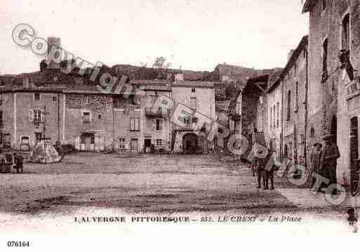 Ville de CREST(LE), carte postale ancienne
