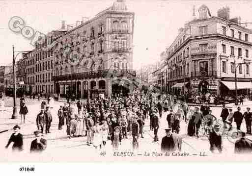 Ville de ELBEUF, carte postale ancienne