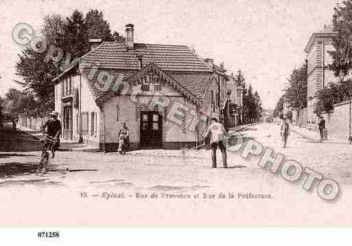 Ville de EPINAL, carte postale ancienne