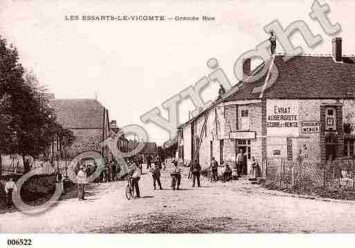 Ville de ESSARTSLEVICOMTE(LES), carte postale ancienne