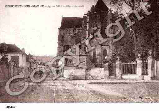 Ville de ESSOMESSURMARNE, carte postale ancienne