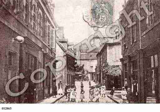 Ville de EVAUXLESBAINS, carte postale ancienne