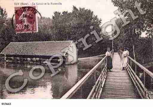 Ville de EZYSUREURE, carte postale ancienne