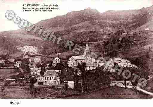 Ville de FALGOUX(LE), carte postale ancienne