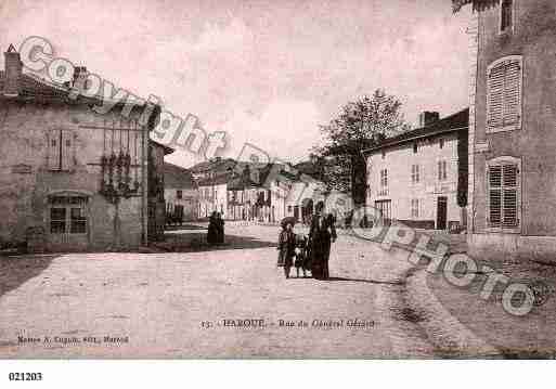 Ville de HAROUE, carte postale ancienne