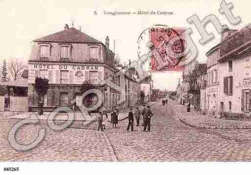 Ville de LONGJUMEAU, carte postale ancienne