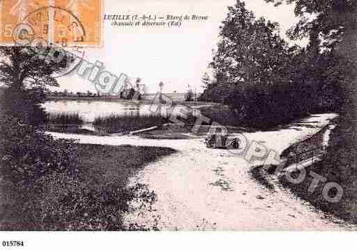 Ville de LUZILLE, carte postale ancienne