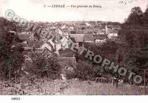 Ville de LUZILLE, carte postale ancienne