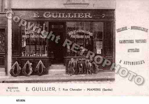 Ville de MAMERS, carte postale ancienne Ville de MAMERS, carte postale ancienne