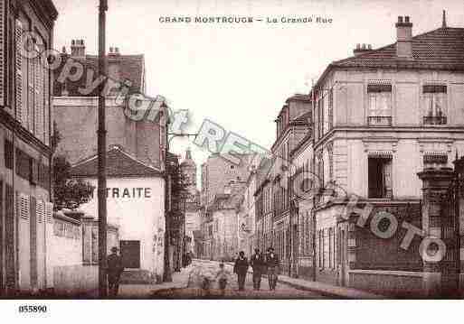 Ville de MONTROUGE, carte postale ancienne