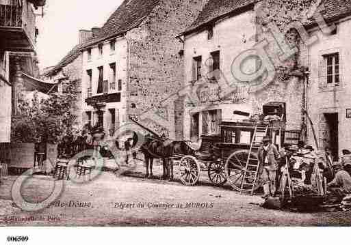 Ville de MUROL, carte postale ancienne