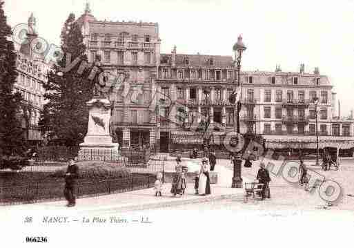 Ville de NANCY, carte postale ancienne