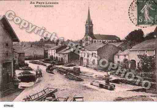 Ville de NEUFMAISONS, carte postale ancienne