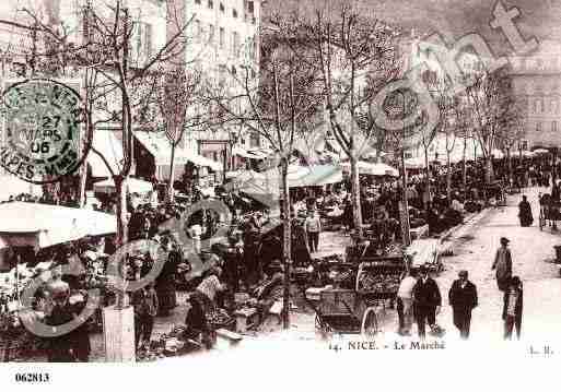 Ville de NICE, carte postale ancienne