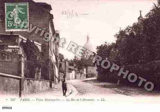 Ville de PARIS18, carte postale ancienne