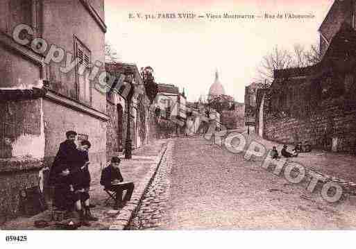 Ville de PARIS18, carte postale ancienne