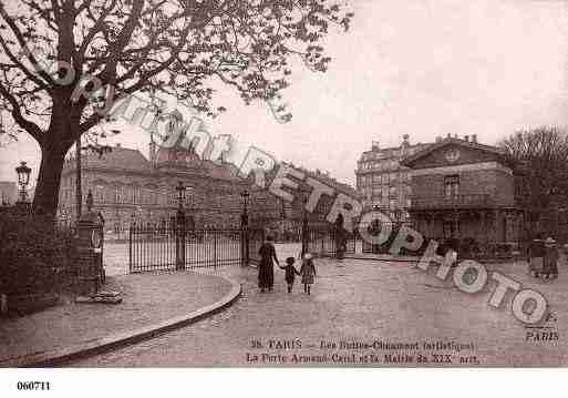 Ville de PARIS19, carte postale ancienne