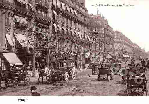 Ville de PARIS9, carte postale ancienne