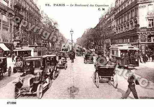 Ville de PARIS9, carte postale ancienne