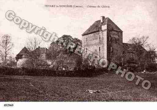 Ville de PEYRATLANONIERE, carte postale ancienne