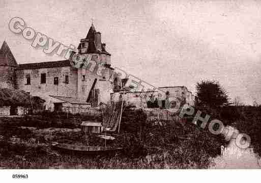 Ville de POIRESURVELLUIRE(LE), carte postale ancienne