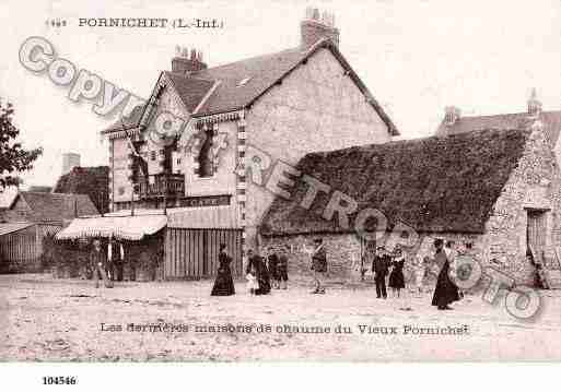 Ville de PORNICHET, carte postale ancienne