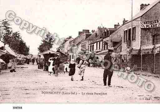 Ville de PORNICHET, carte postale ancienne